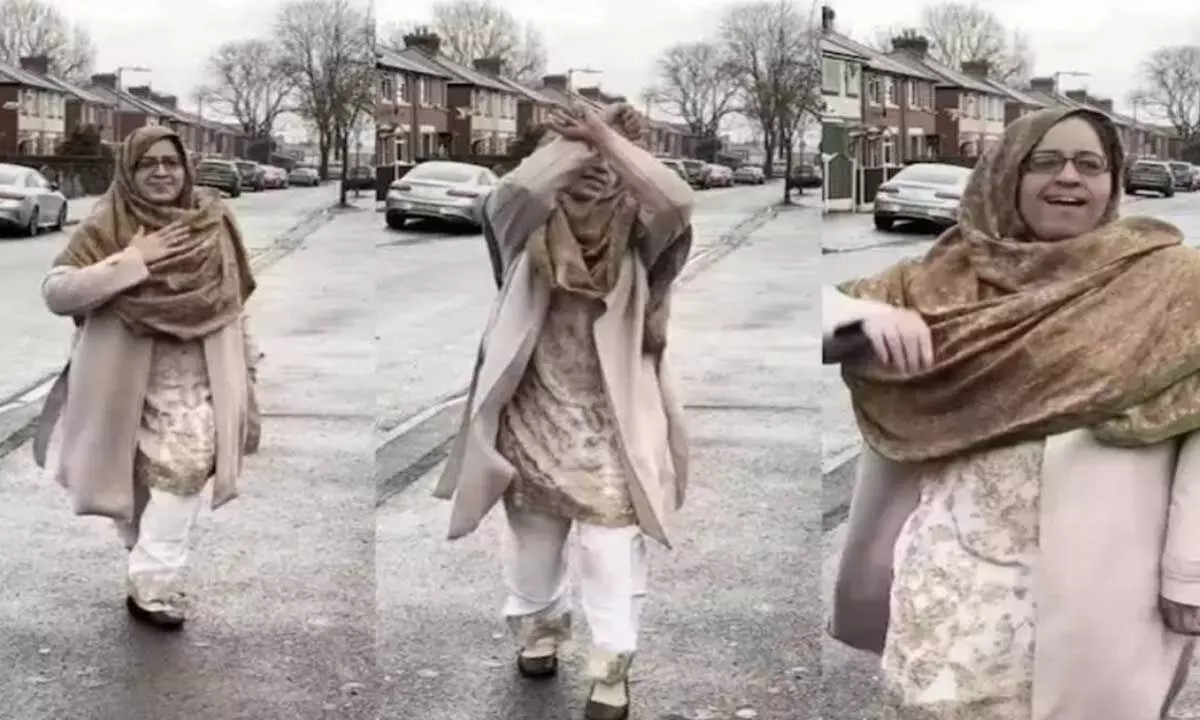 Watch The Trending Video Of Elderly Woman Dancing To The Title Track Of Upcoming Pathaan Movie