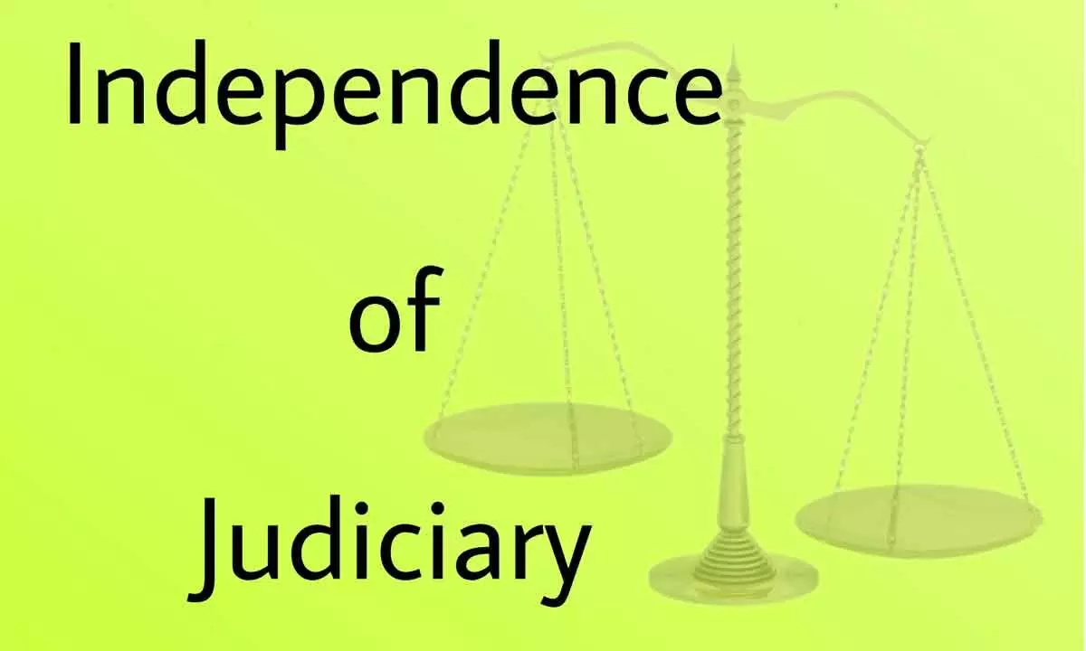 Need to maintain independence of judiciary