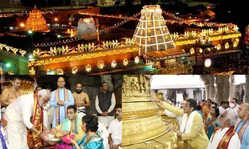 CJI offers prayers at Tirumala