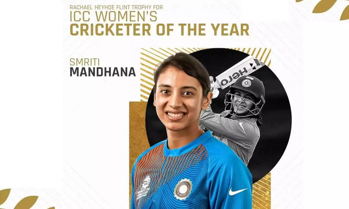 India vice-captain Smriti Mandhana earns nomination for ICC Womens Cricketer of the Year 2022 award