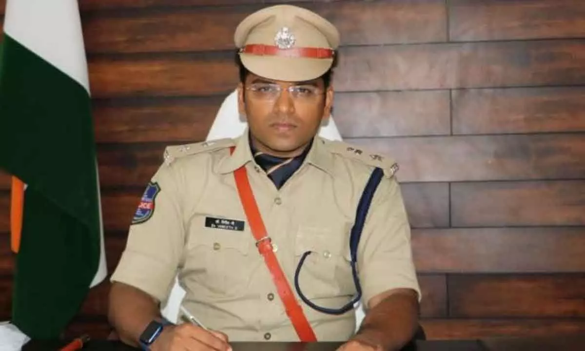 Bhadradri-Kothagudem district Superintendent of Police Dr G Vineeth