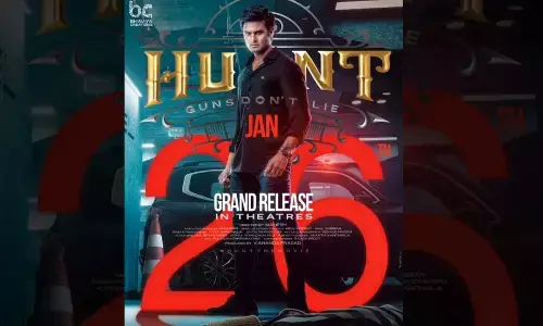 Sudheer Babu’s Hunt will be a Republic Day special release…