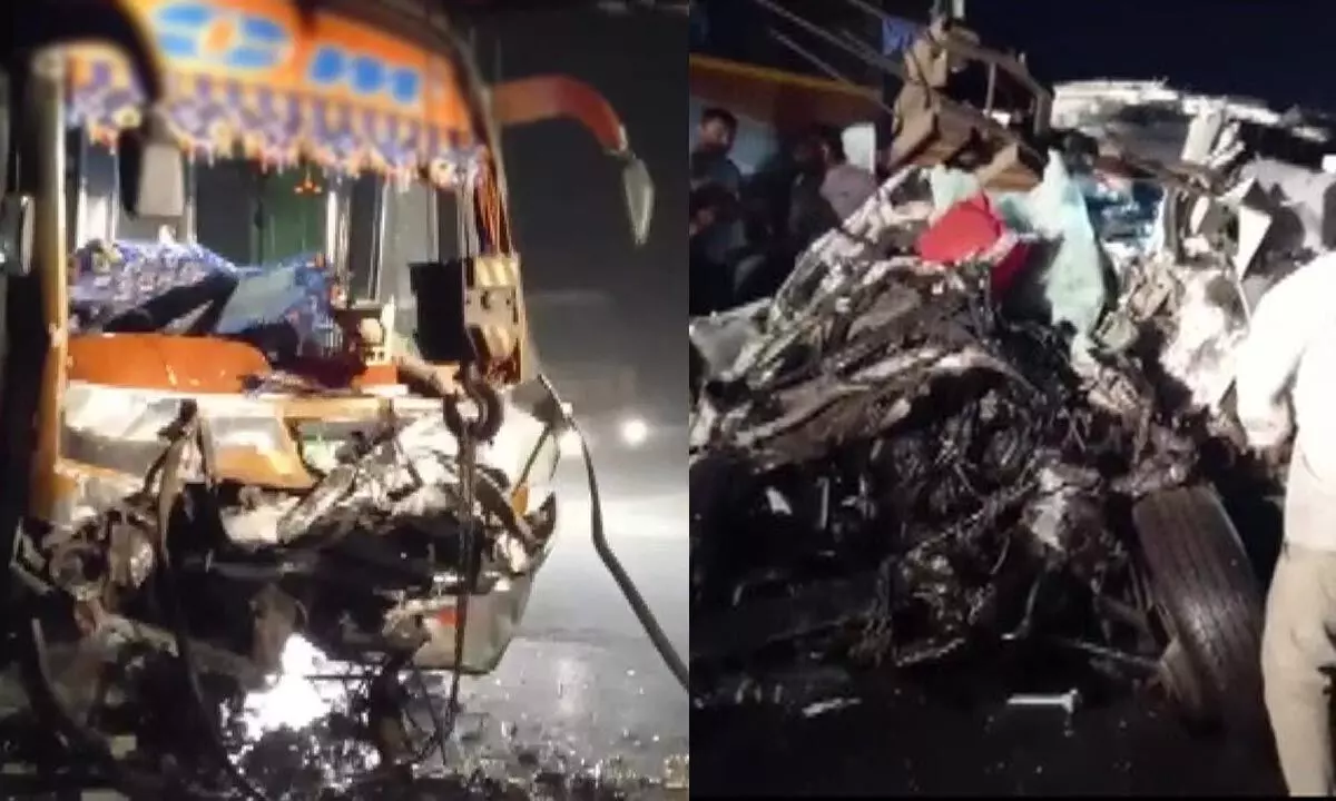 Gujarat: Nine killed as SUV rams into luxury bus in Navsari