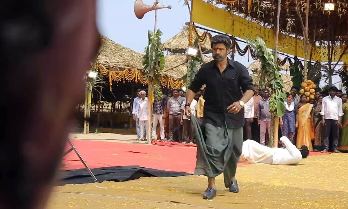 The Making Video Balakrishna's 'Roar Of Veera Simha Reddy' Brings A Pleasant Surprise