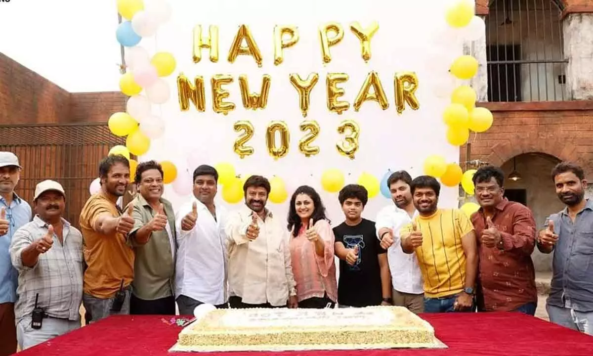 Balakrishna And Anil Ravipudis NBK 108 First Schedule Gets Wrapped Up On The Occasion Of The New Year…