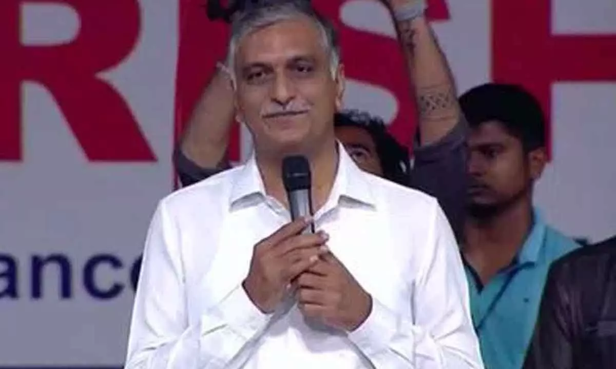 Telangana Health Minister T Harish Rao