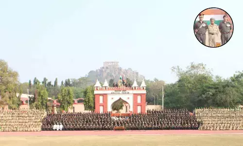 Hyderabad: First batch of Agniveers report at Artillery Centre