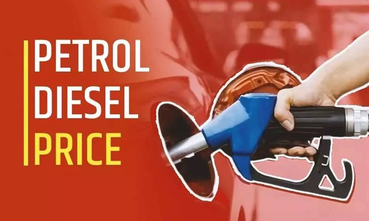 Petrol, diesel prices today