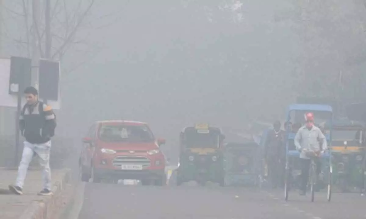 Shallow fog envelops Delhi, minimum temperature dips