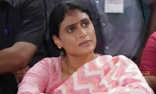 YSRTP President YS Sharmila