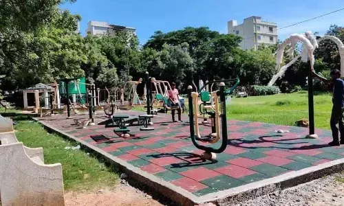 Hyderabad: Free open-air gyms a healthy exercise