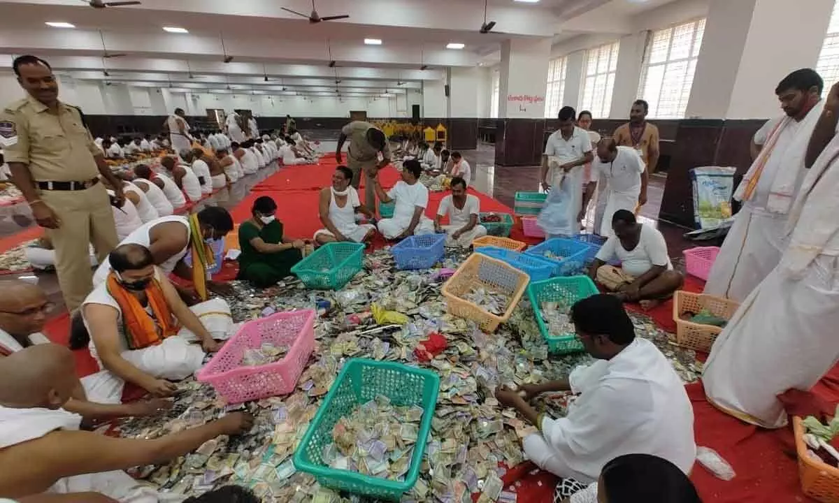 Yadadri temple income reaches record level