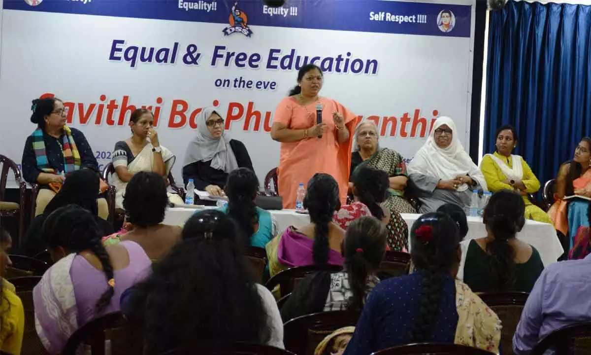 Dalit Stree Sakthi holds conference on Equal & Free Education