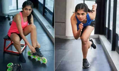 International speedskater Anoli Shah