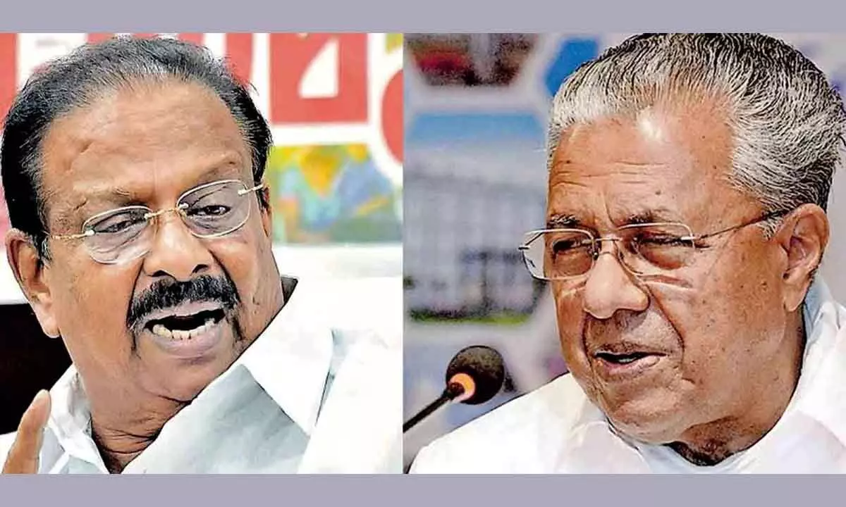 Sudhakaran demands Kerala CMs apology for disrespecting Narayana Guru