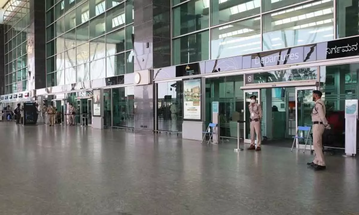 Woman forced to take off shirt for security check at Bluru airport