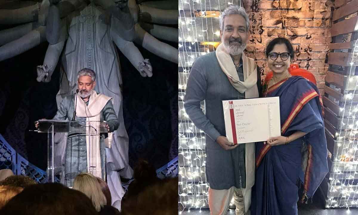 SS Rajamouli Bags The Prestigious 'Best Director' Award At New York ...