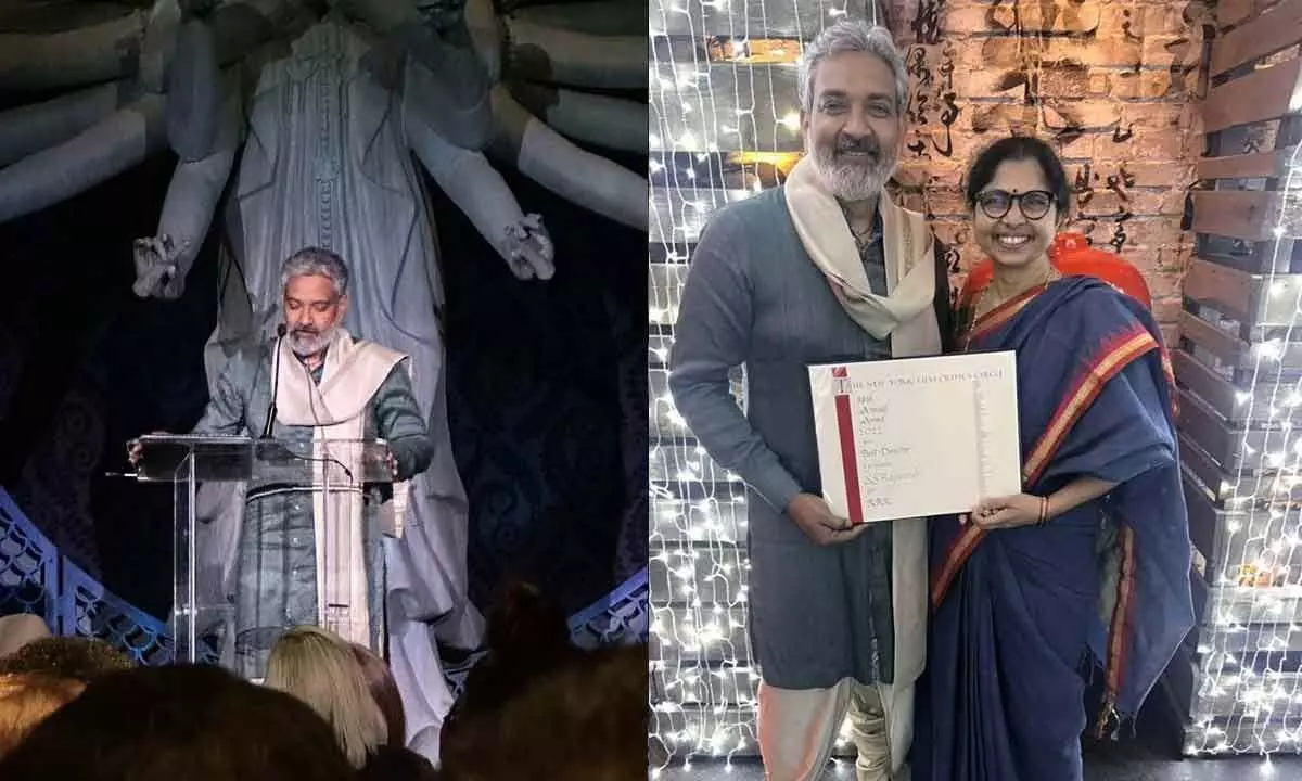 SS Rajamouli Bags The Prestigious Best Director Award At New York Film Critics Circle Awards 2022…