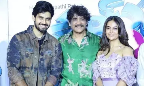 Nagarjuna attends launch event of Avikas debut production, she calls it biggest gift