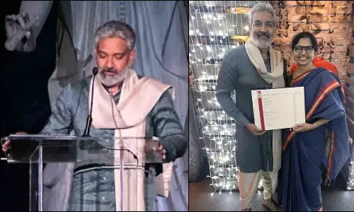 NYFCC 2022: All About SS Rajamoulis Outfit And Speech That Won The Hearts of Global Audience…