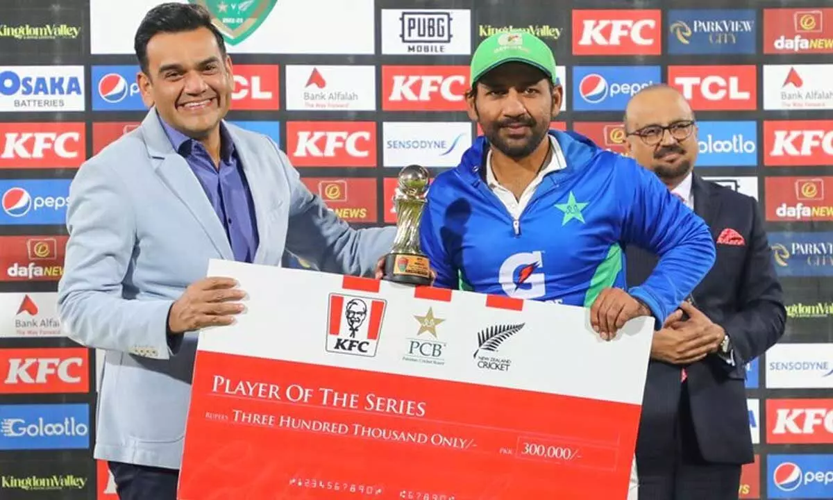 Sarfaraz Ahmed scored 118 in the final innings