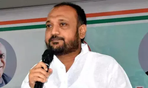 Hyderabad District Congress Committee (DCC) President Sameer Waliullah