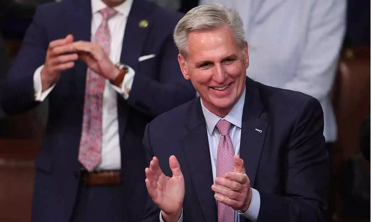 Republican Kevin McCarthy elected as House Speaker in 15th attempt