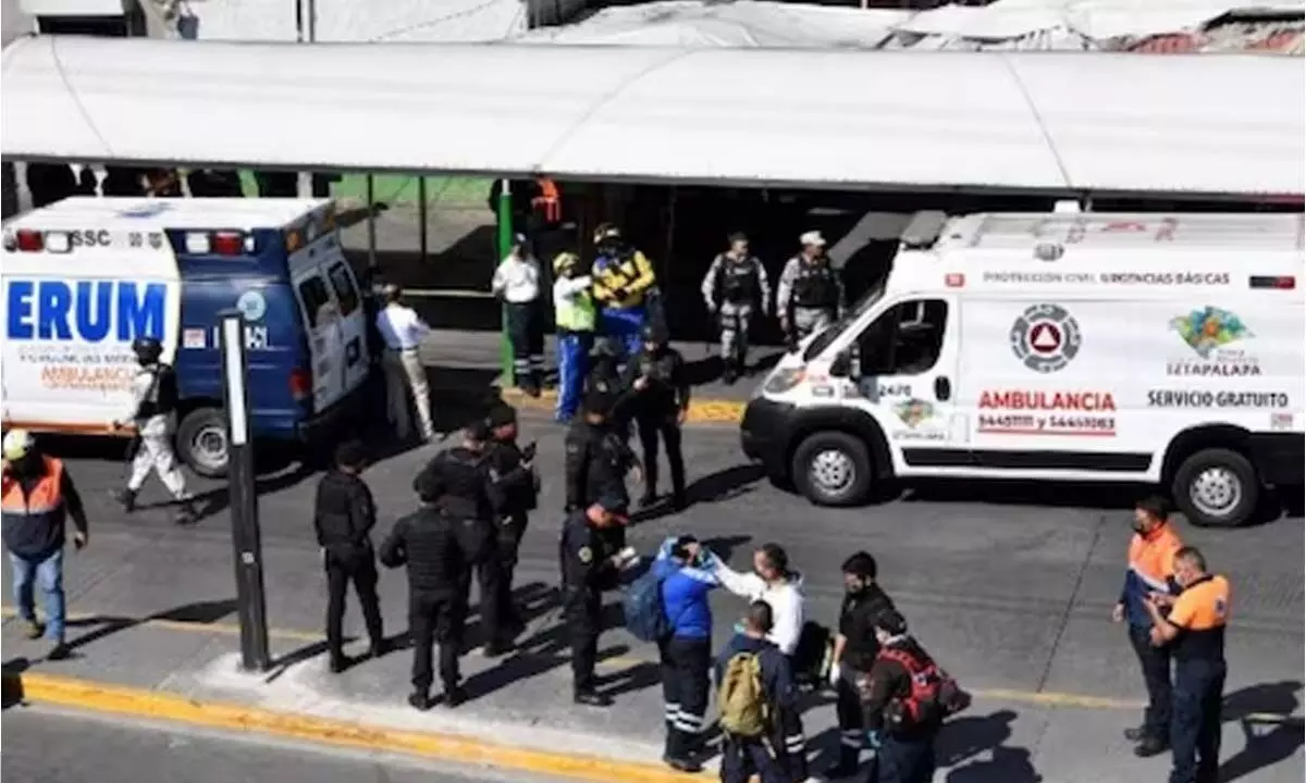 1 dead, 16 wounded in Mexico City Metro crash