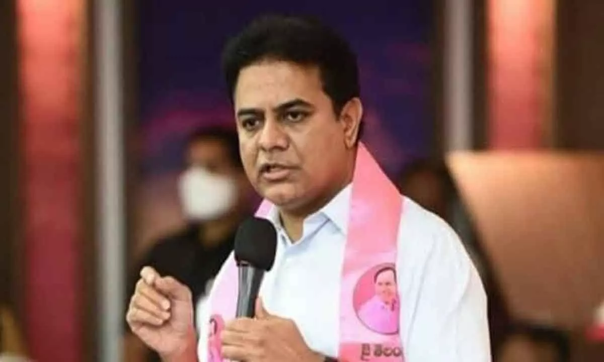 IT and Industry Minister KT Rama Rao