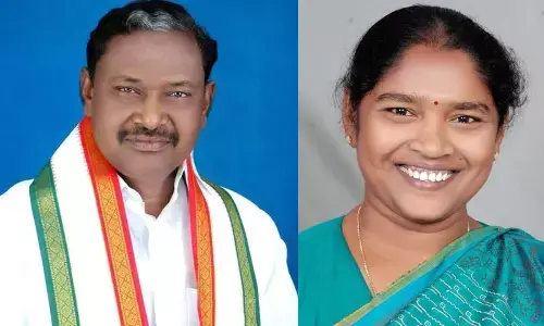 Podem Veeraiah and Seethakka