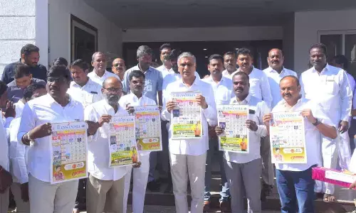 Harish releases THI calendar