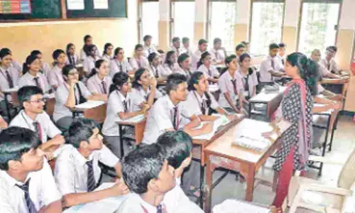 What is cooking in school classrooms in Telangana?
