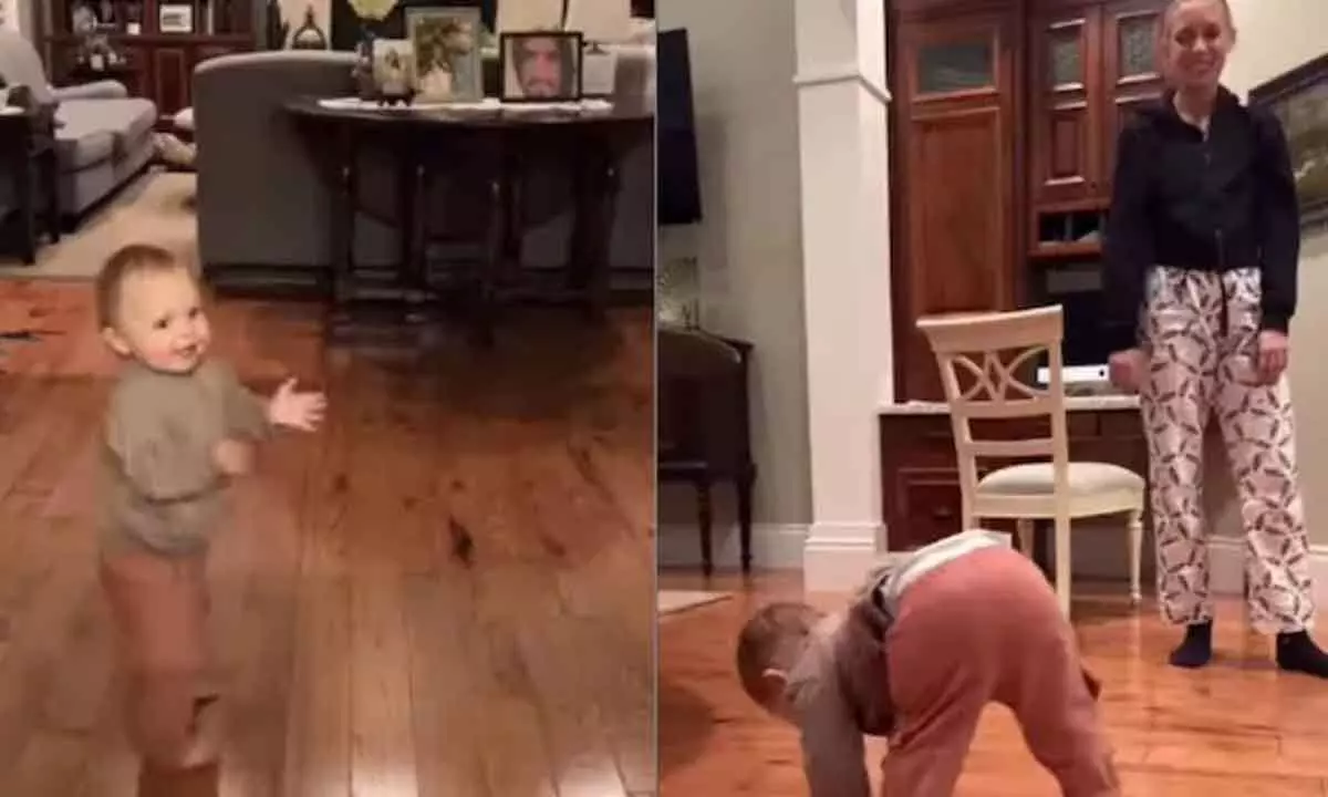 Watch The Trending Video Of Toddler Imitating Her Aunt Performing Ballet