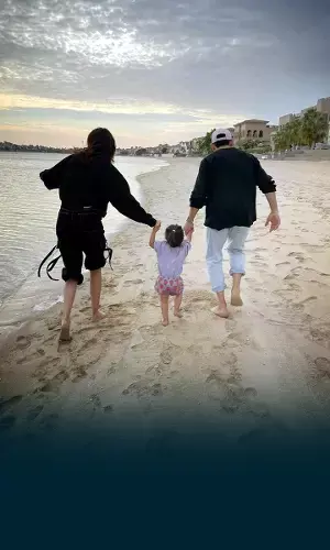 Virat Kohli shares an adorable beach family picture