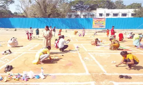 HMTV Rangoli programme a big hit in Mahabubnagar