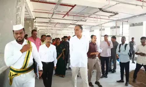 Harish asks officials to complete construction of IT Tower by March