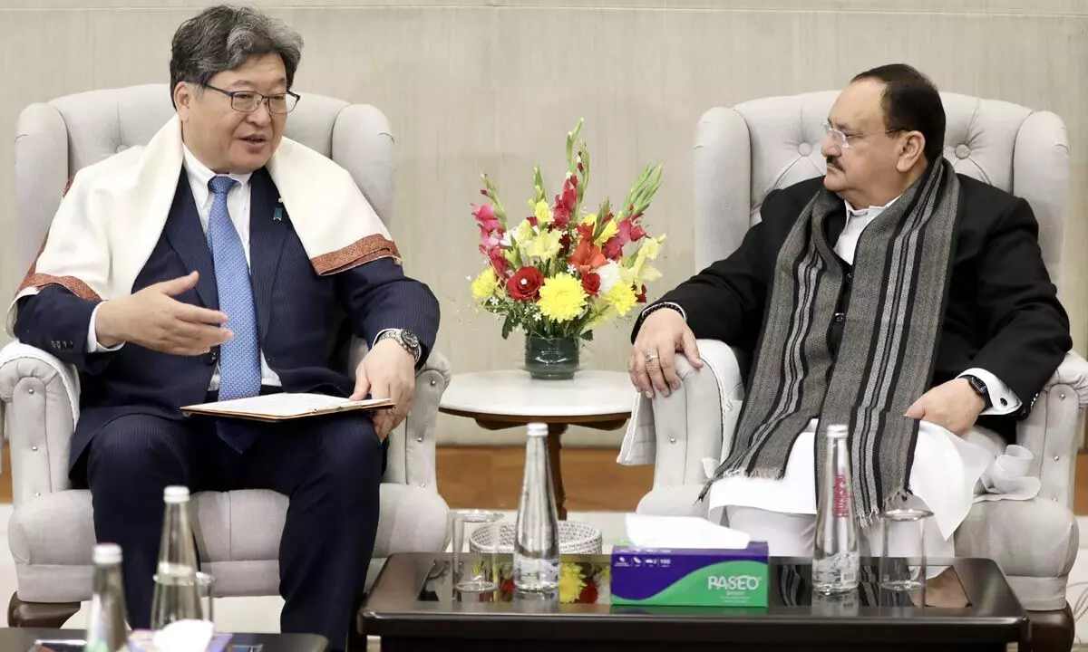 Know BJP initiative: Nadda interacts with Japanese delegation