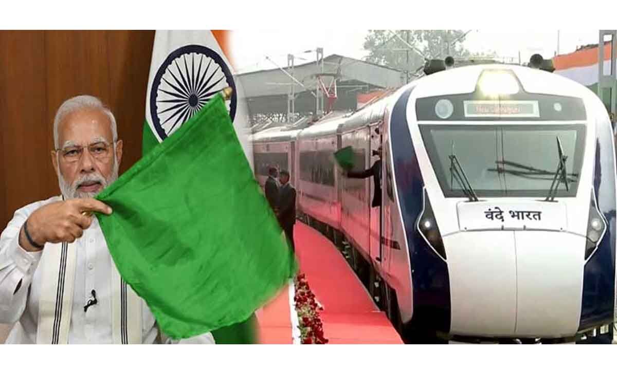 Pm Modi To Flag Off Vande Bharat Train Virtually On Jan