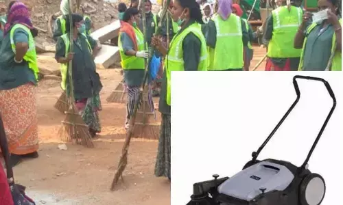 BBMP to buy 815 manual push operative sweeping machines