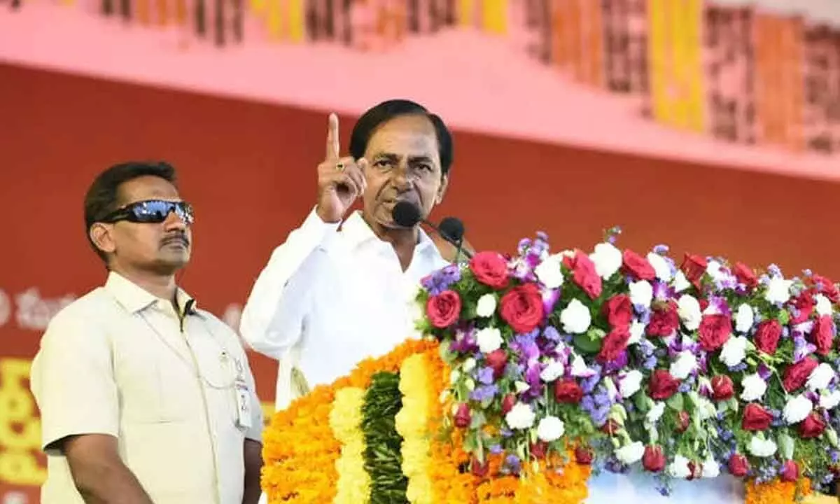 Telangana Chief Minister K Chandrasekhar Rao