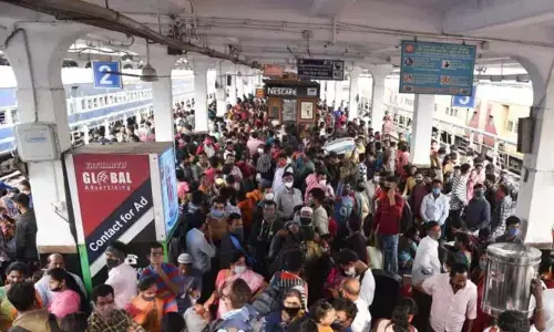 Bus and Railway stations brim with passengers as Sankranti fervour hits Telugu states