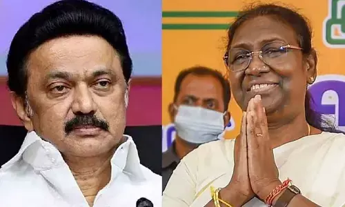 MK Stalin submits memorundum to President Draupadi Murmu against Tamil Nadu governor