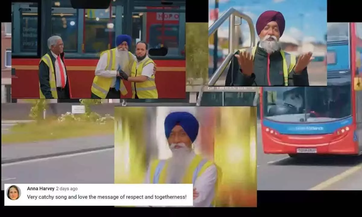Ranjit Singh wanted to show his family and friends in India what he did for a living and so he made a music video.