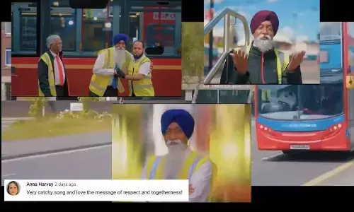 Ranjit Singh wanted to show his family and friends in India what he did for a living and so he made a music video.