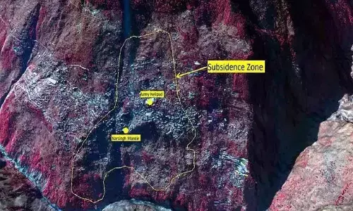 Joshimath sank by 5.4 cm in just 12 days: ISRO