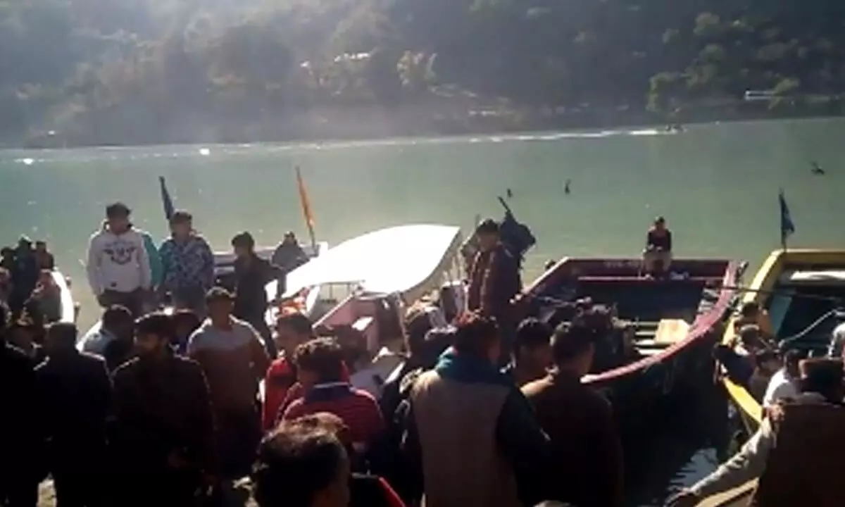 Braving extreme chill, thousands take dip in Himachal rivers