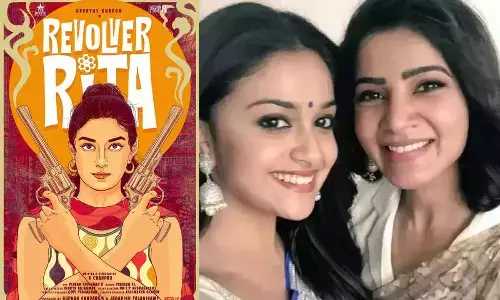 Samantha Launches The Title Of Keerthy Sureshs Revolver Rita…