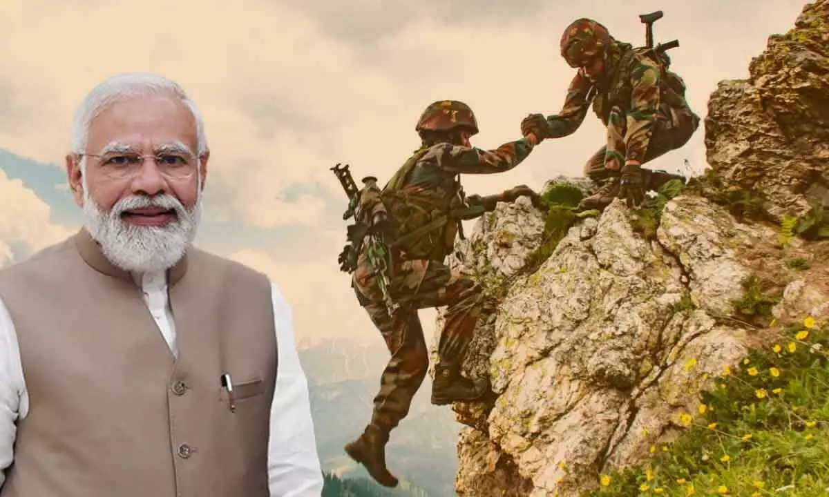 Prime Minister Modi extends wishes on Army Day