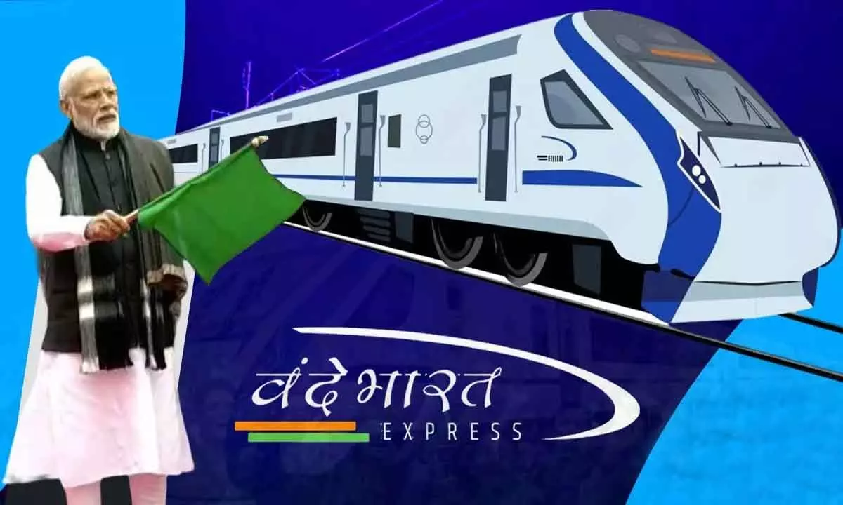 Sankranthi Gift two Telugu states - Prime Minister Narendra Modi  flagged off the eight Vande Bharat Express