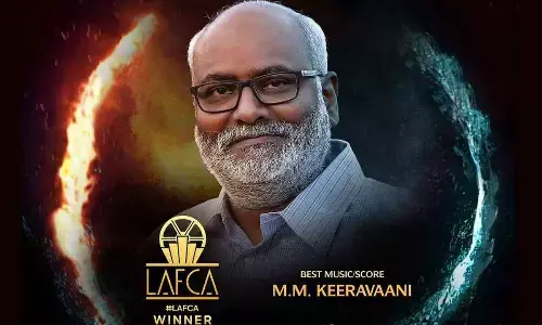 RRR: MM Keeravani Receives The Prestigious LA Film Critics 2022 In The Best Music/Score Category…